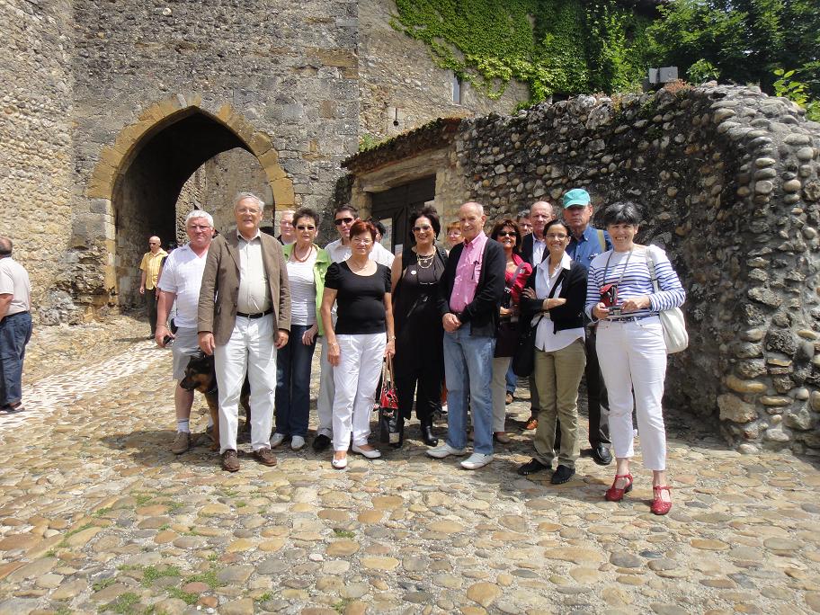 Retour visite Pérouges 9 Juin 2012